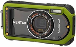 PENTAX 防水デジタルカメラ Optio W90 ピスタチオグリーン OPTIOW90PG（中古品）