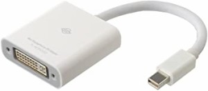 PLANEX Mini Displayport -]DVI端子変換アダプタ (MacBook MacBook Pro MacBook Air) PL-MDPDV02（中古品）