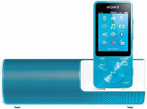 ソニー SONY ウォークマン Sシリーズ NW-S14K : 8GB Bluetooth対応 イヤホン/スピーカー付属 2014年モデル ブルー NW-S14K L（中古品）