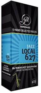 GONZALEZ Jazz テナーサックスリード [2 1/2] 5枚入り（中古品）