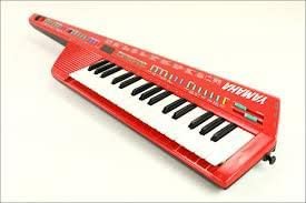 YAMAHA SHS 10 Red Music Keyboard 　ショルダー キーボード　ヤマハ（中古品）