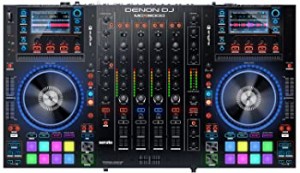 Denon DJ USBメディア対応 スタンドアローン4デッキDJコントローラー Serato DJ付属 MCX8000（中古品）