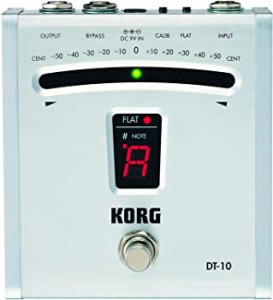 KORG デジタルチューナー フロアタイプ エレキギター/ベース用 DT-10（中古品）