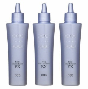 ナンバースリー 003 ミュリアム クリスタル ミュリアム 薬用 スカルプ バイタル インフュージョン EX 120ml 3個セット 4985514023331