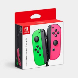 【新品/国内正規品/送料無料】任天堂 Nintendo Switch Joy-Con (L)ネオングリーン／(R)ネオンピンク HAC-A-JAFAA