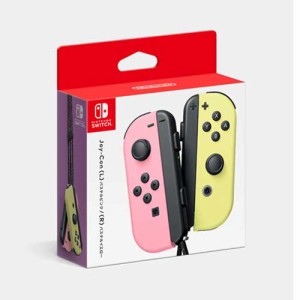 【新品/国内正規品/送料無料】任天堂 Nintendo Switch Joy-Con(L) パステルピンク/(R) パステルイエロー HAC-A-JAVAF