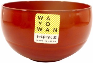 アサヒ興洋 ＷＡＹＯＷＡＮまる朱中 4901029125247 お椀 食器 汁椀 スープボウル