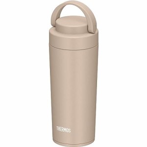 THERMOS サーモス 真空断熱ケータイタンブラー JOV-420 CL カフェラテ 携帯マグ ケータイマグ マグボトル 持ち手付き 食洗機対応 保温 保