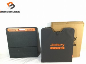 ☆未使用品☆Jackery ジャクリー 200W ソーラーパネル SolarSaga 200 JS-200C 4枚折り ポータブル電源用 防災 キャンプ