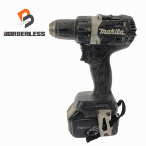 ☆中古品☆makita マキタ 14.4V 充電式ドライバドリル DF484D バッテリー(18V 3.0Ah) 付き 電動工具 締め付け 穴あけ 日曜大工