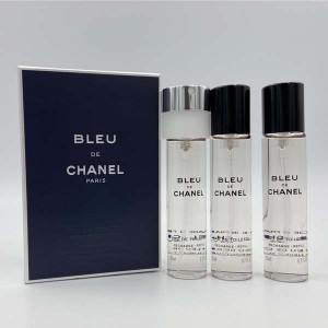 シャネル CHANEL ブルードゥシャネル トラベルスプレイ リフィル 20ml×3 EDT 香水 メンズ