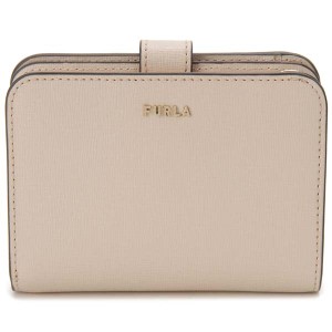 訳あり　背面に傷あり　フルラ FURLA 二つ折り財布 レディース ピンク PCY0UNO-B30-B4L BABYLON S COMPACT バビロン