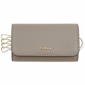 訳あり　箱潰れ、背面に傷あり　FURLA フルラ キーケース レディース グレー PCY2UNO RAC5UNO B30 SBB BABYLON バビロン