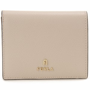 訳あり　小銭入れ側のホックに亀裂あり　FURLA フルラ 二つ折り財布 レディース ピンク WP00304 ARE B4L CAMELIA カメリア