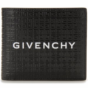 訳あり　箱潰れ、説明冊子なし　GIVENCHY ジバンシー 二つ折り財布 メンズ ブラック BK6090K1LQ001