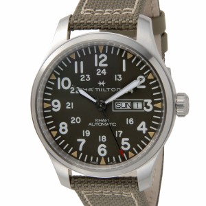 HAMILTON ハミルトン 腕時計 メンズ H70535081 カーキ フィールド デイデイト オートマチック 自動巻き