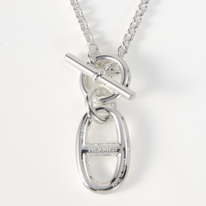 HERMES エルメス ネックレス レディース H104141B00 シェーヌダンクル アミュレット