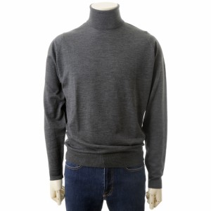 JOHN SMEDLEY ジョンスメドレー タートルネック ニット セーター メンズ チャコール CHERWELL CHA CHERWELL チャーウェル