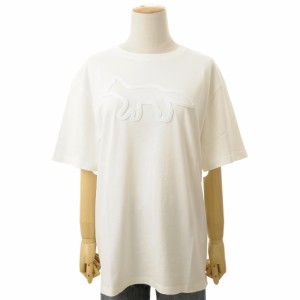 MAISON KITSUNE メゾンキツネ Tシャツ メンズ レディース ユニセックス ホワイト KM00114KJ0035P103 T-SHIRT Tシャツ