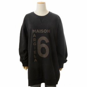 Maison Margiela メゾンマルジェラ MM6 トレーナー レディース ブラック 52GU0175S25337900 ビッグシルエット