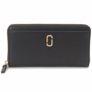 訳あり　内側革部分にべたつきあり　MARC JACOBS マークジェイコブス 長財布 2S3SMP080S01 001 ザ レザー J マーク