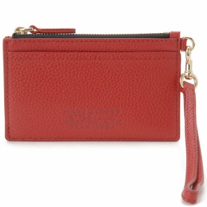 MARC JACOBS マークジェイコブス 財布 カードケース レディース レッド S125L01RE22 617 LEATHER