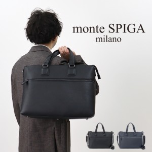 monte SPIGA モンテスピガ トートバッグ サフィアーノ メンズ H1299SA