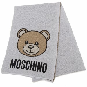 Moschino モスキーノ マフラー スカーフ レディース ライトグレー 30666M2345 001