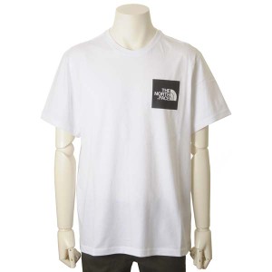 ノースフェイス THE NORTH FACE Tシャツ メンズ ホワイト S/S FINE TEE ロゴ トップス 半袖 カットソー ティーシャツ