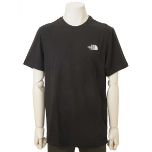  ノースフェイス THE NORTH FACE Tシャツ 半袖 メンズ ブラック NF0A2TX5JK3 ロゴTシャツ