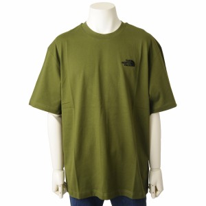 THE NORTH FACE ザ ノースフェイス Tシャツ メンズ カーキ 0A87NRPIB OVERSIZE  DOME TEE