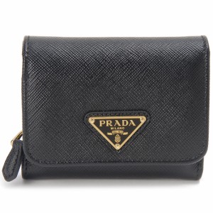 PRADA プラダ 三つ折財布 レディース 1MH044 QHH F0002 サフィアーノ