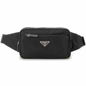 PRADA プラダ ボディバッグ メンズ  ブラック 2VL9772DMGF0002WOO BELTBAG ベルトバッグ