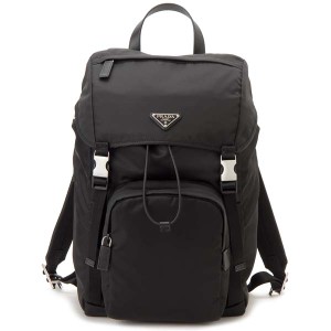 プラダ PRADA バッグ リュック バックパック メンズ ブラック 2VZ135 2DMG F0002 HOL