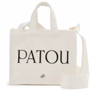 PATOU パトゥ トートバッグ レディース ホワイトAC0250076090C SMALL TOTE BAG