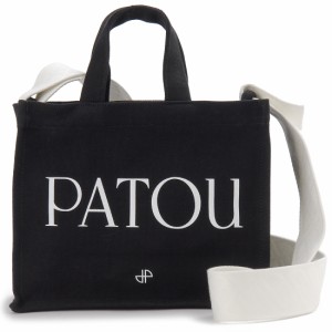 PATOU パトゥ トートバッグ レディース ブラック AC0250076999B SMALL TOTE BAG