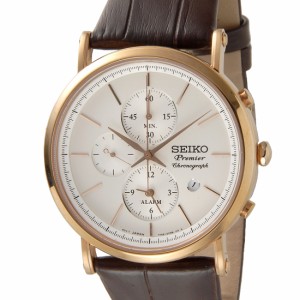SEIKO セイコー プルミエ クロノグラフ SNAF82P1 Premier メンズ 腕時計