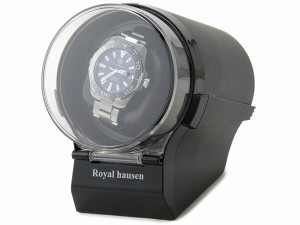 [公式] Royal hausen ロイヤルハウゼン ワインダー 1本巻き SR097 BK ブラック マブチモーター 静音ギア設計 2年保証 新品