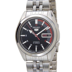 SEIKO セイコー ファイブ SEIKO5 メンズ 腕時計 SNK375J1 自動巻き ブラック 黒 新品  送料無料 