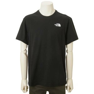 ノースフェイス THE NORTH FACE Tシャツ メンズ ブラック ロゴ半袖Tシャツ RED BOX TEE