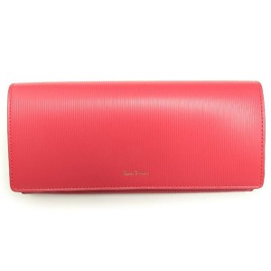 訳あり 箱不良 返品不可 ポールスミス Paul Smith 財布 長財布 ピンク WRXC 4904 W798 P ユニセックス