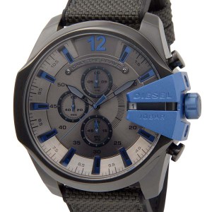 DIESEL ディーゼル 腕時計 メンズ ガンメタリック DZ4500 クロノグラフ ビッグフェイス