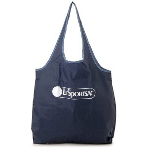  LeSportsac レスポートサック エコバッグ バッグ 折り畳みバッグ ネイビー 3805 E463 ラージ エコマーケットトート