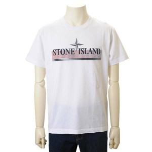 STONE ISLAND ストーンアイランド Tシャツ メンズ ホワイト 76152NS92 V0001 ブランド ロゴTシャツ