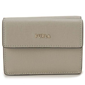 FURLA フルラ 三つ折り財布 レディース グレー PCY9UNO B30 0718 BABYLON バビロン