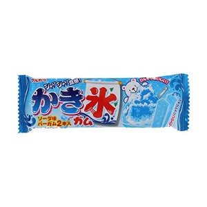 丸川製菓 かき氷ガム 2本×20個 ひんやり シャリシャリ食感 ソーダ味 駄菓子 お菓子 懐かしい 定番 大人気 イベント 景品 縁日 学祭 子供