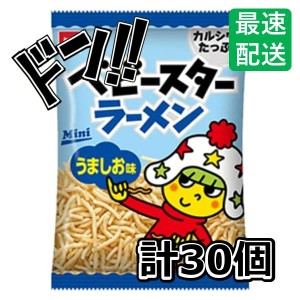 【三太郎の日限定クーポン付き！】おやつカンパニー ベビースターラーメン うましお味ミニ 30入 　駄菓子 スナック 箱買い まとめ買い　