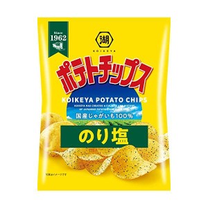 湖池屋 小袋ポテトチップス のり塩 28g×24袋　お菓子　スナック　うすしお　うす塩　のり塩　コンソメ　バーベキュー　ベジタブル　おや