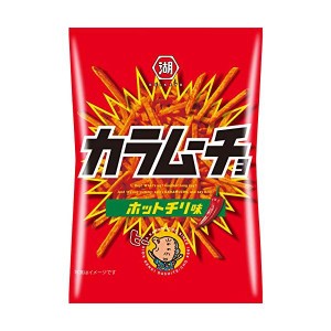 湖池屋 小袋スティックカラムーチョ ホットチリ味 33g×24袋　お菓子　スナック　うすしお　うす塩　のり塩　コンソメ　バーベキュー　ベ