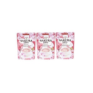 SAKURA Latte さくらラテ 約13杯分 104g (3袋セット)　さくら　まろやか　華やか　ミルク　桜　季節限定　春　美味しい　リラックス　イ